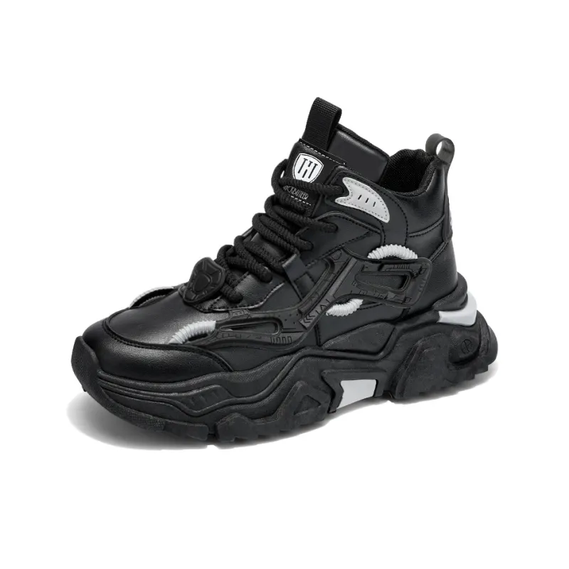 HACKBUTEER Limited Box High Top Chunky Sneakers Men's-2
