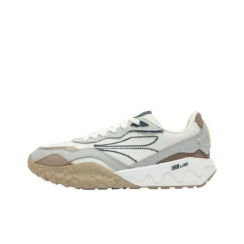 361° Crunchy Biscuit 2 Anti Slip Wear Resistant Low Top Chunky Sneakers Women's Feather White Photon Gray