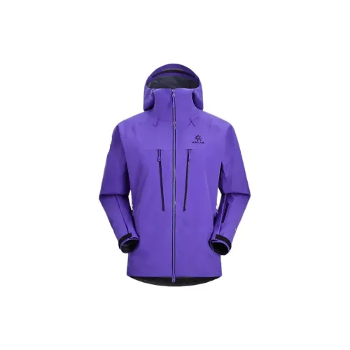 KAILAS Windbreaker Jackets Unisex Spacious Purple