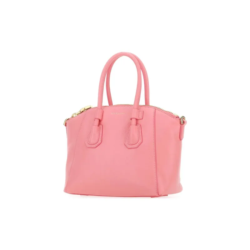 GIVENCHY Antigona Calfskin Tote Bag Shopping Bag Handbag Mini Women's Pink-1