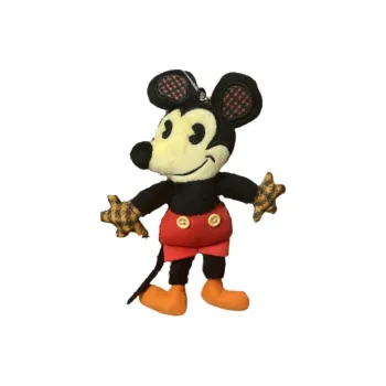 Disney Mickey Vintage Dolls Plush Pendant Small Size Tall