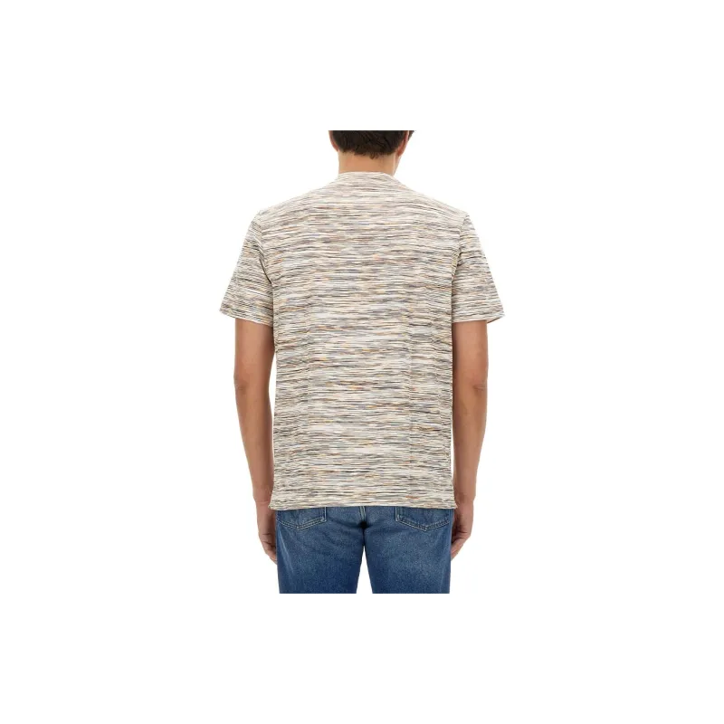 MISSONI Slub Crewneck T Shirt-1