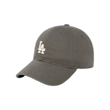 MLB Cotton Baseball Caps Unisex Charcoal Gray