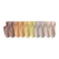 2 Cameo Brown+2 Orange+2 Yellow+2 Khaki+2 Pink