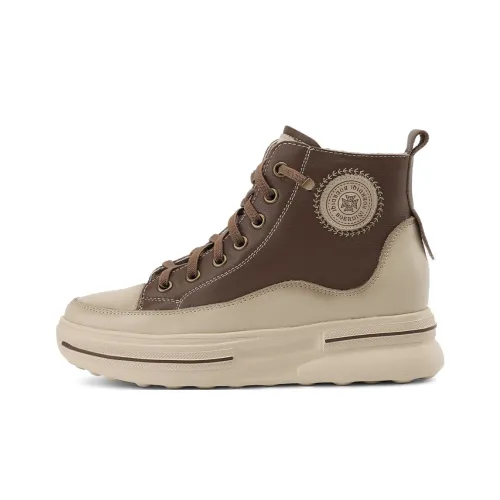 BOERDIQI High Top Skateboard Shoes Women's