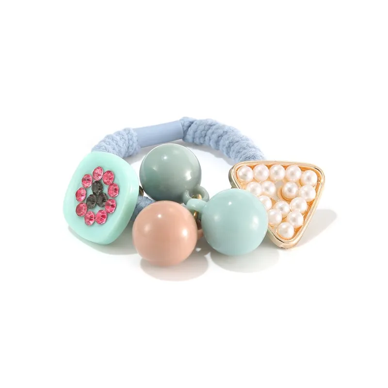 Like A Dream Leather Band Acrylic Hair Tie Hair Tie Women's-4