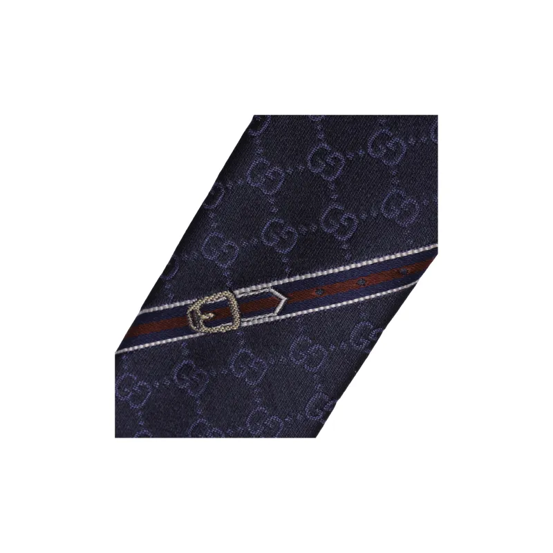 GUCCI Gg Supreme Silk Tie-2