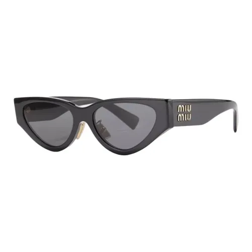 MIU MIU Plate Frame Injection Molding Metal Cat Eye Sunglasses Women's Multicolor