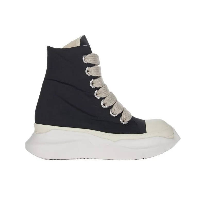 Rick Owens DRKSHDW High Top Casual Shoes Men's Black-1