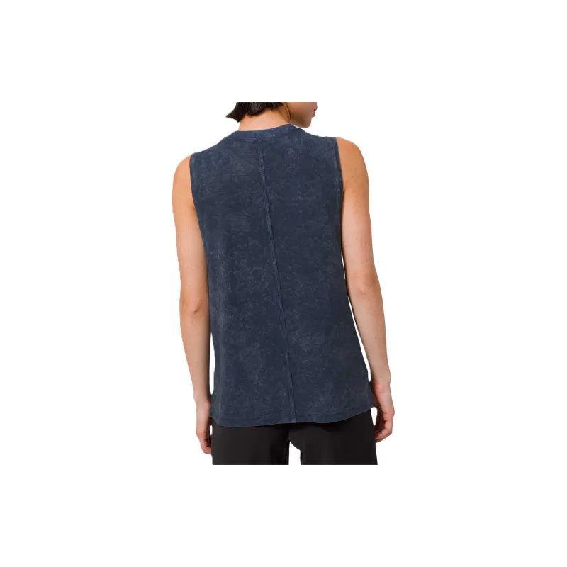 Lululemon All Yours Boyfriend Sport Vests Women's Washable Marine Blue-1