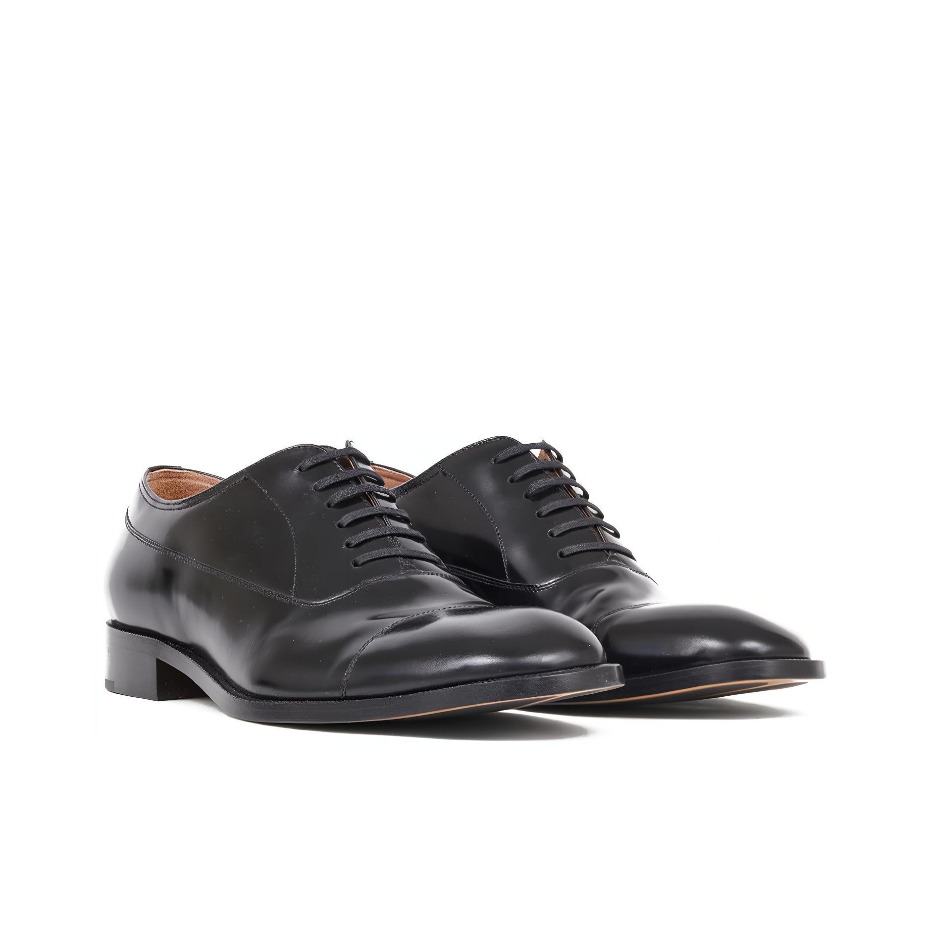 Maison Margiela Waxed Leather Oxford Shoes - POIZON Maison Margiela Waxed Leather Oxford Shoes - POIZON