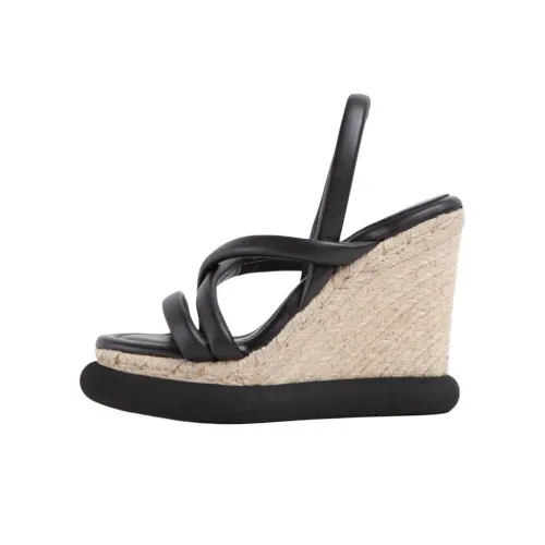 Paloma Barceló Strap Sandals 12cm Women's Black