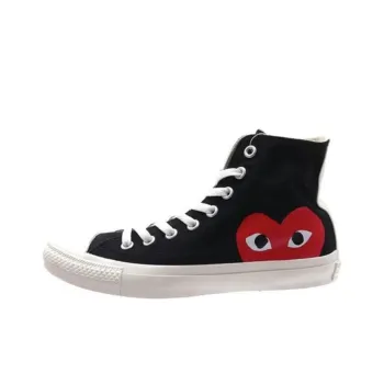 Chuck Taylor All Star Comme Des Garçons Play X Converse High 'Black'