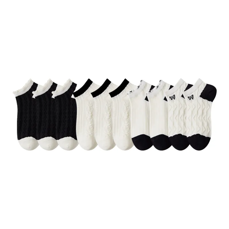 Lan Miao Ankle Socks Women's 10 Pack-11