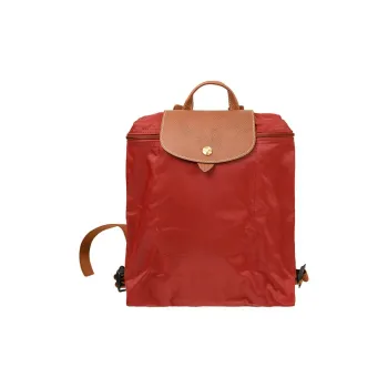 LONGCHAMP Nylon Backpack Women's Red