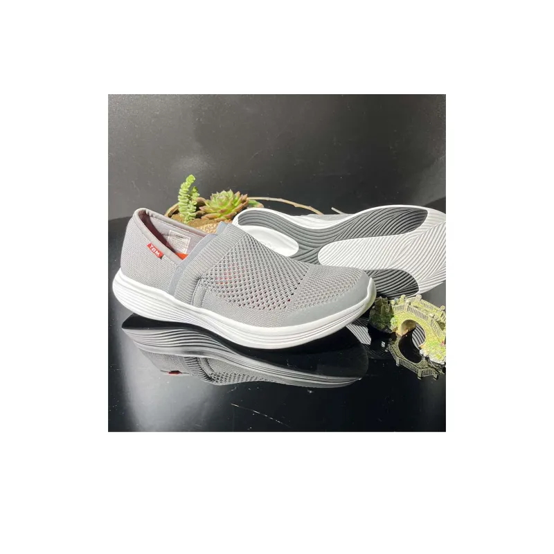 MBT Cushioning Breathable Rebound Low Top Outdoor Shoes Men's Gray-7