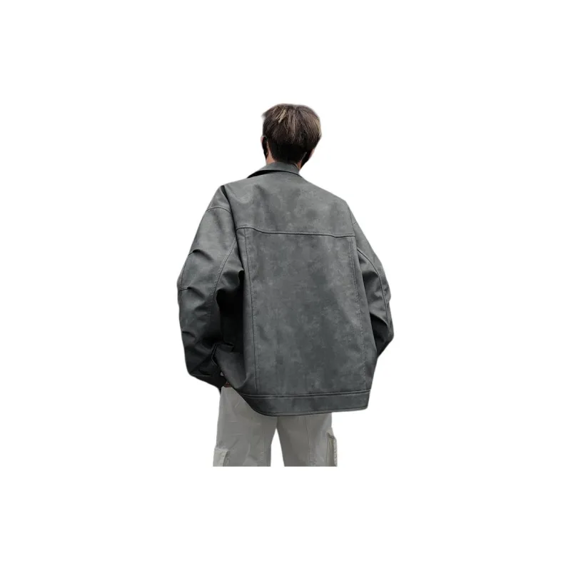 FOR FEAR THAT Leather Jacket Unisex-8