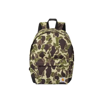 Carhartt WIP Recycled Polyester Canvas Backpack Regular Men's Camouflage Duck Green