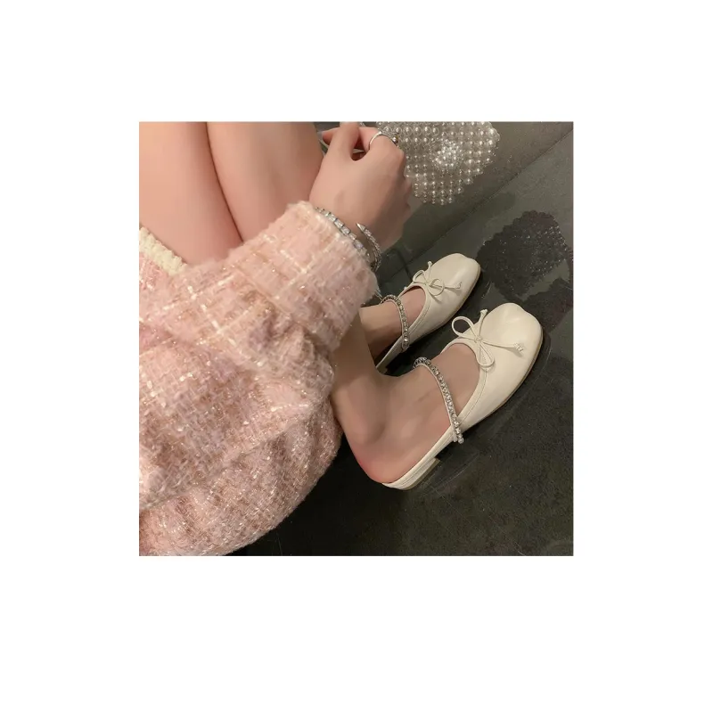 BalletCat Wrap-toe Slippers 2cm Women's-1