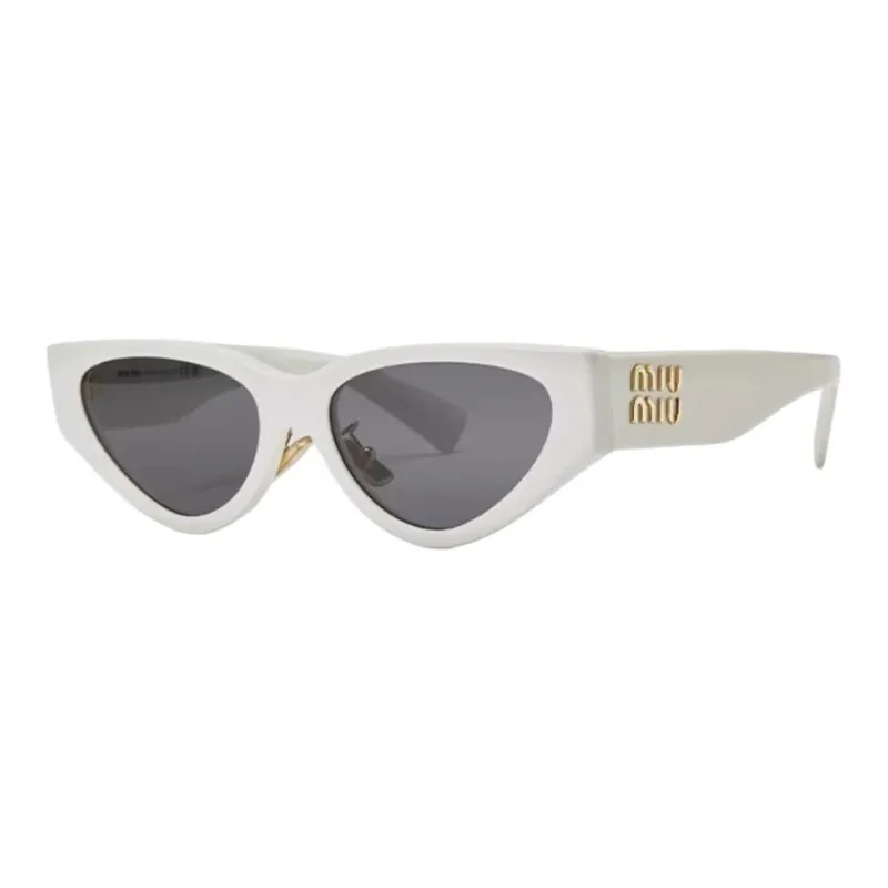 MIU MIU Plate Frame Injection Molding Metal Cat Eye Sunglasses Women's Multicolor-4