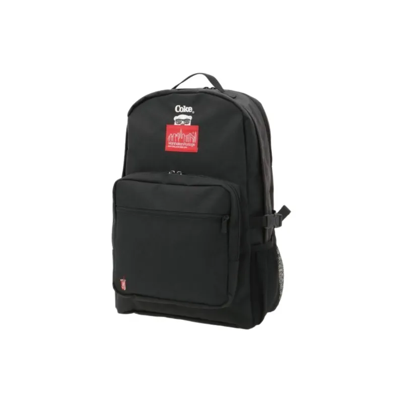 Manhattan Portage Coca-Cola Nylon Backpack Unisex Black-1