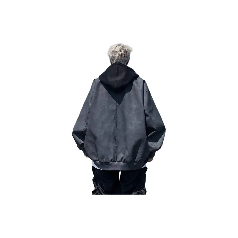 FOR FEAR THAT Leather Jacket Unisex-14