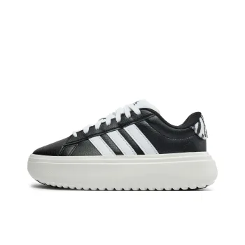 Adidas GRAND COURT Slip Resistant Low Top Casual Shoes Women's Black