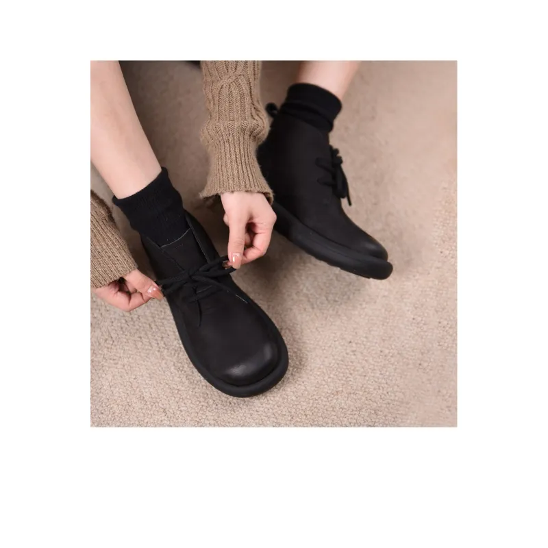 ARTMU Ankle Boots Women's Black/Light Red-9