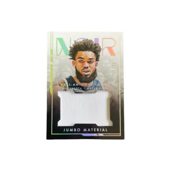 PANINI 2021 22 Noir Timberwolves Towns 54/99 Edition Game Worn Jersey Star Card Condition Guaranteed Sports Cards 1 Pc