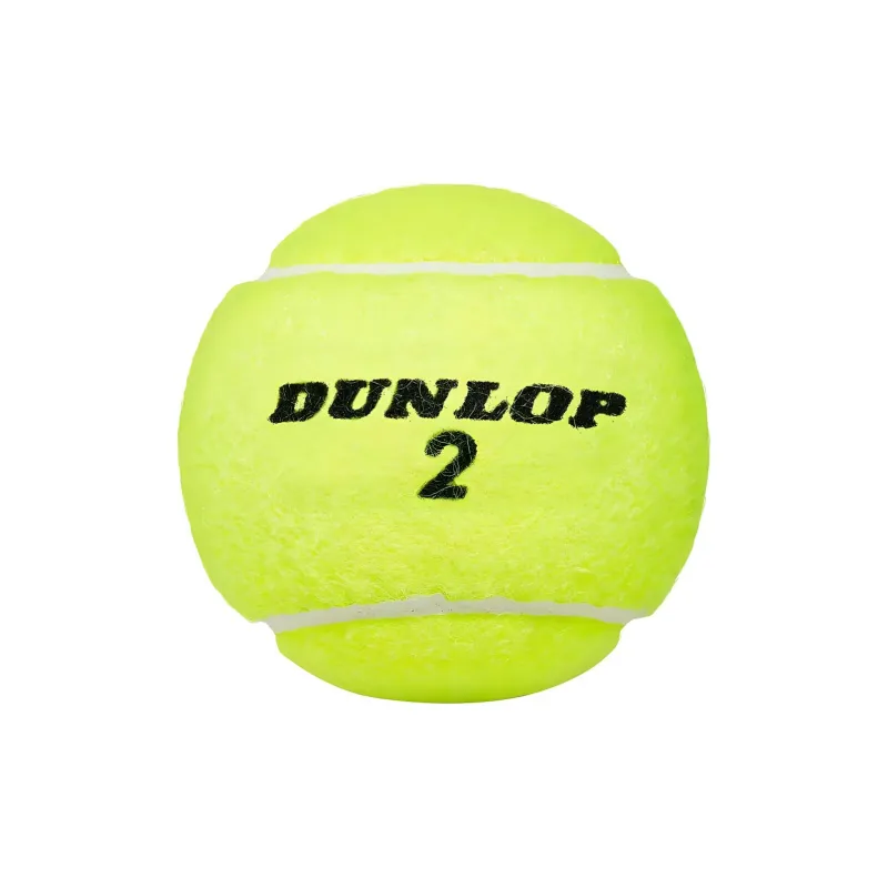 DUNLOP Club All Court Tennis Balls Training Ball Court Yellow-2