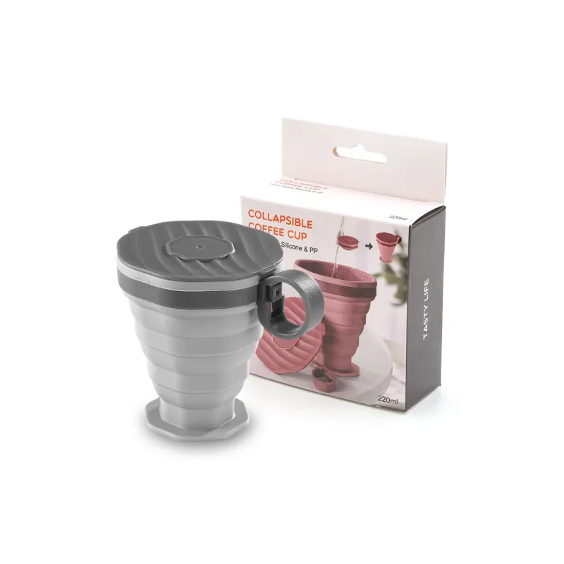 TANLU Outdoor Water Equipment Water Container 220ml Camping And Barbecue Silicone-8