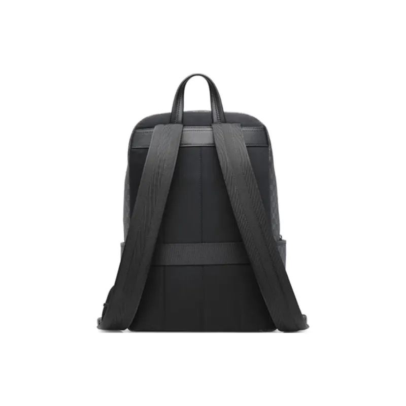 GOLDLION PVC Backpack Large Size Men's Black-3