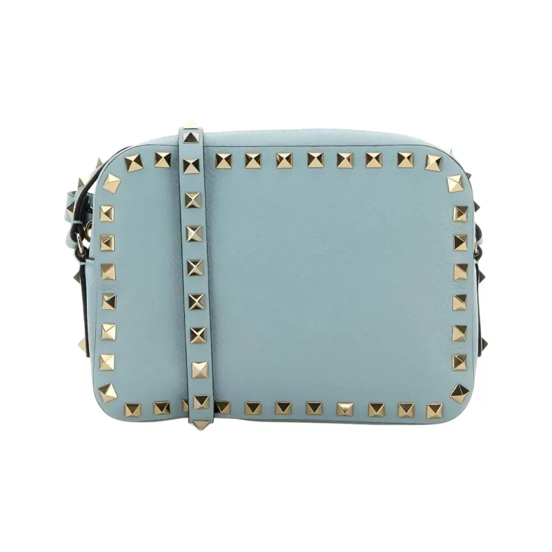 Valentino Garavani Rockstud Zip Up Crossbody Bag-0