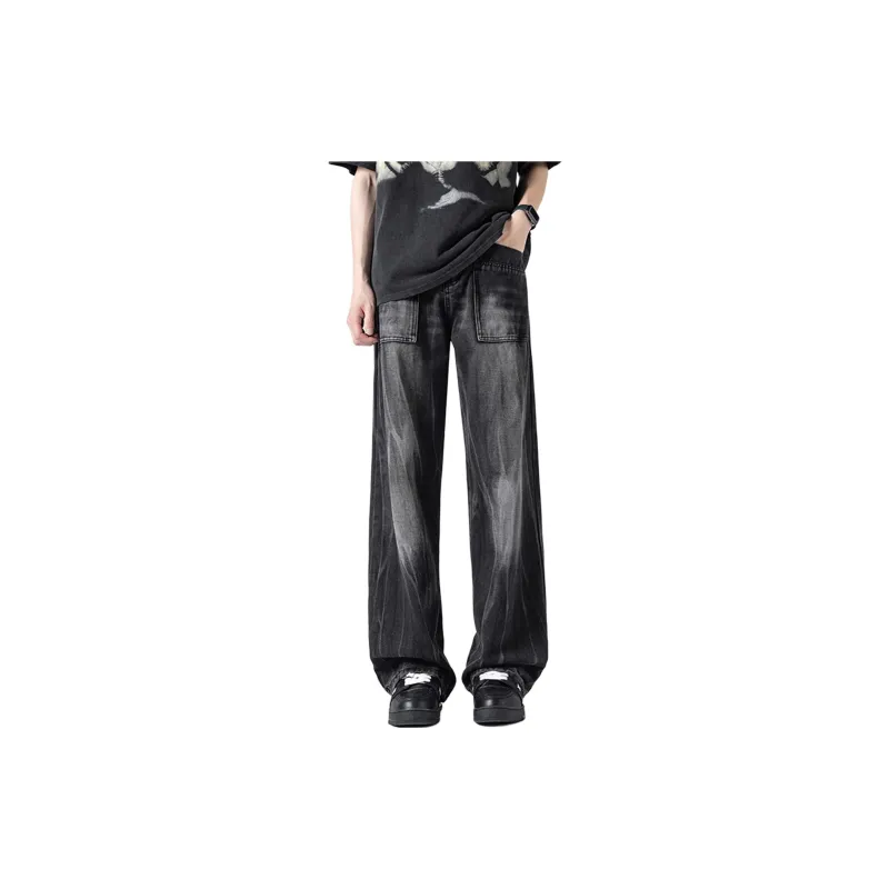 TESTUNG Jeans Unisex Black-0