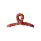 Red Yarns Claw Clip