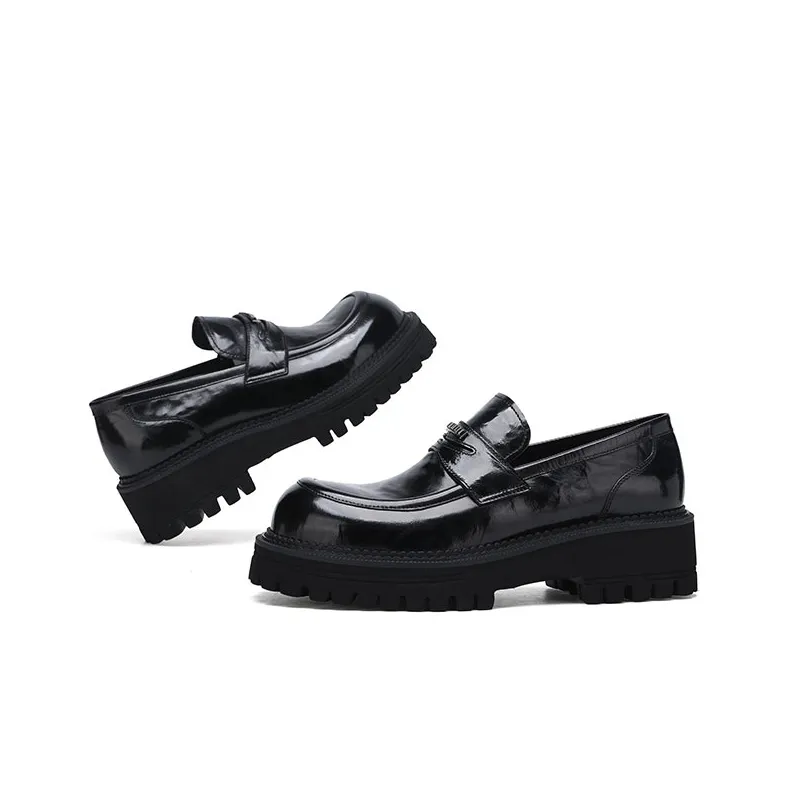 U7 Loafers Men Black-2