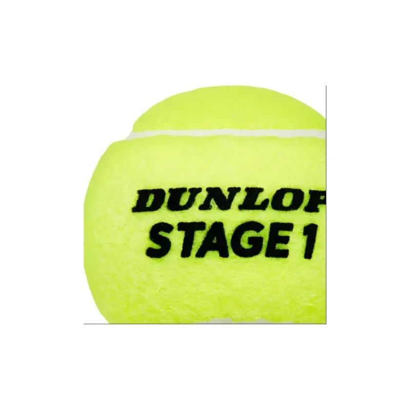 DUNLOP Tennis Balls Training Ball Court Yellow Green-3