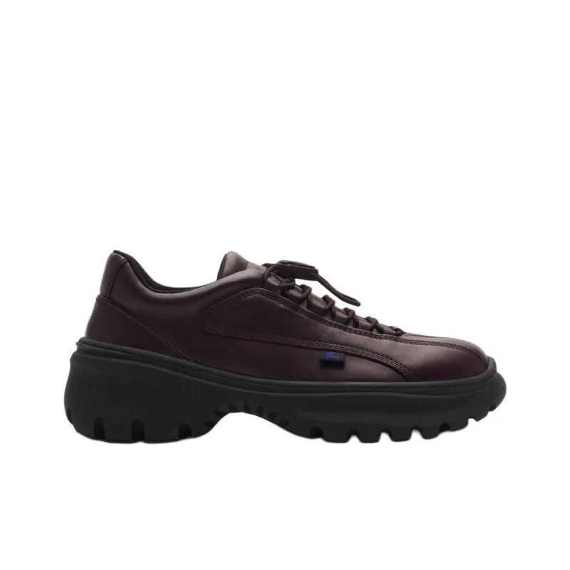 Burberry Scoot Low Top Casual Shoes Men's Red-1