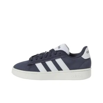 Adidas GRAND COURT Anti Slip Wear Resistant Low Top Skateboard Shoes Unisex Blue