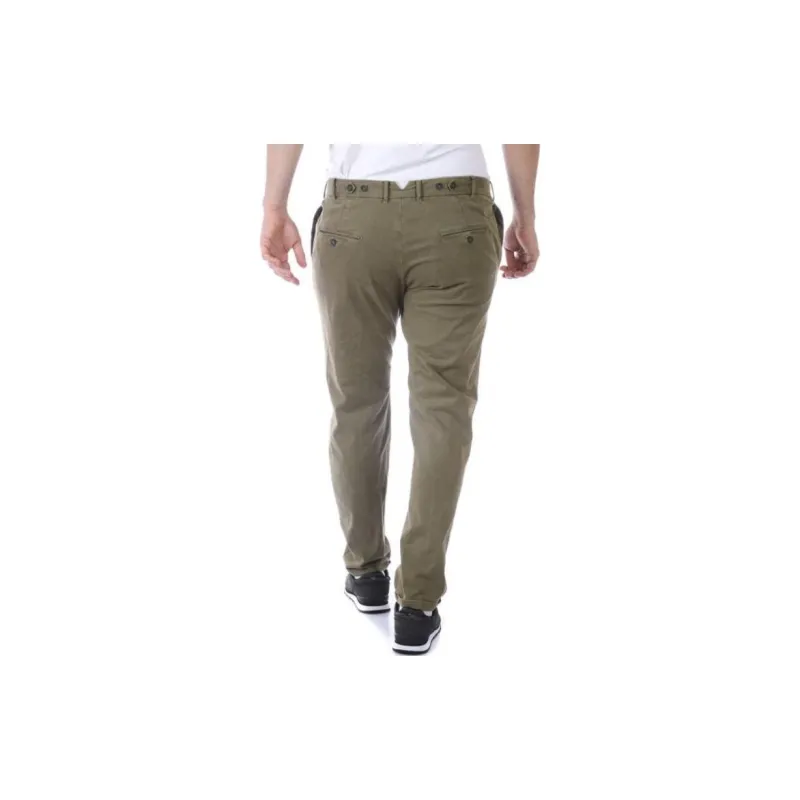 DANIELE ALESSANDRINI Casual Pants Men's Gray Green-1