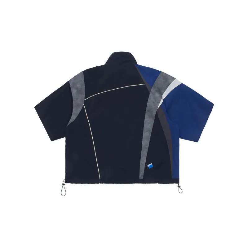 ADER ERROR Colour-block Short-sleeve Jacket-1