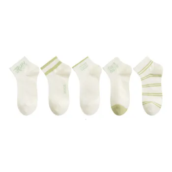Lan Miao Ankle Socks Women's 5 Pack