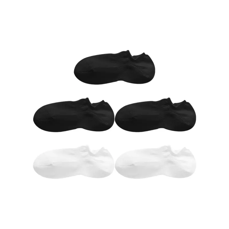 BEAR UNION No-Show Socks Unisex 5 Pack-2