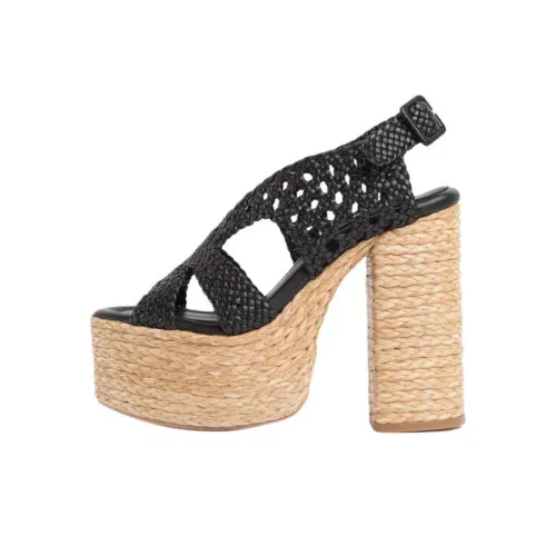 Paloma Barceló Saril Strap Sandals 13cm Women's Black
