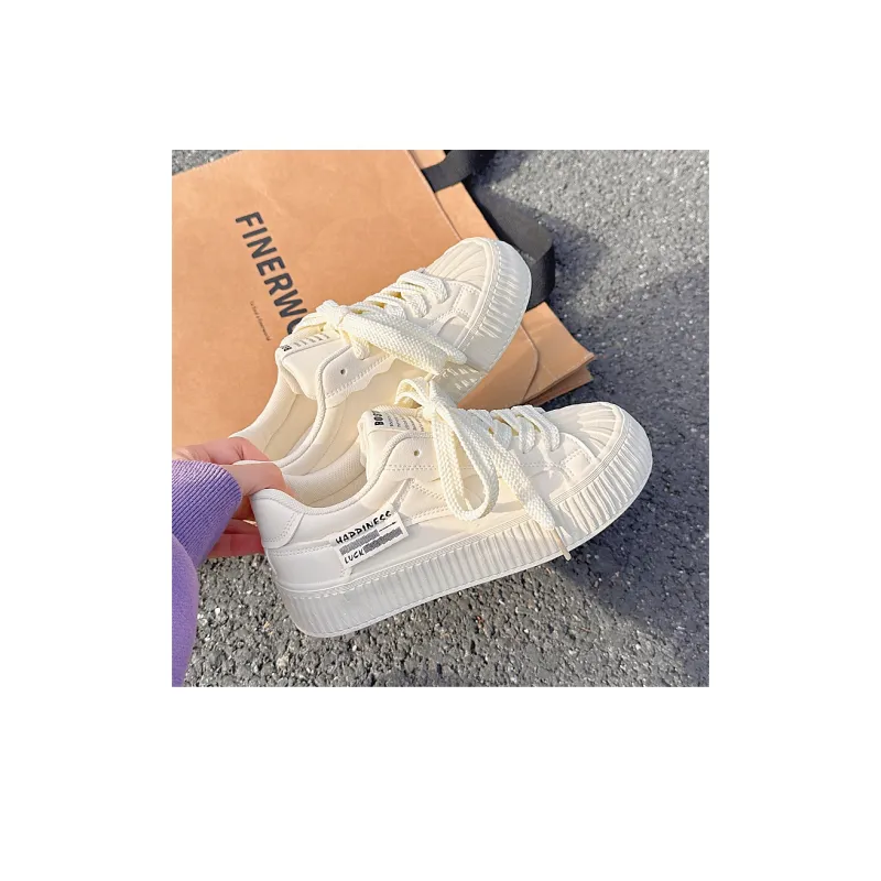 Miss Zhang Breathable Height Increasing Low Top Skateboard Shoes-9
