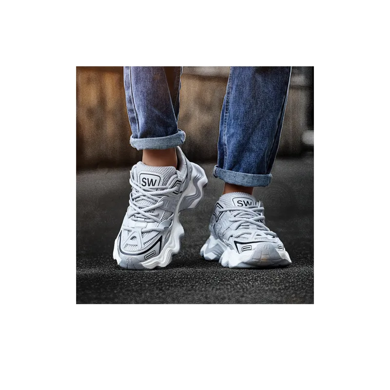 SIMBA'S PRIDE Abrasion Resistant Low Top Chunky Sneakers Men's-16