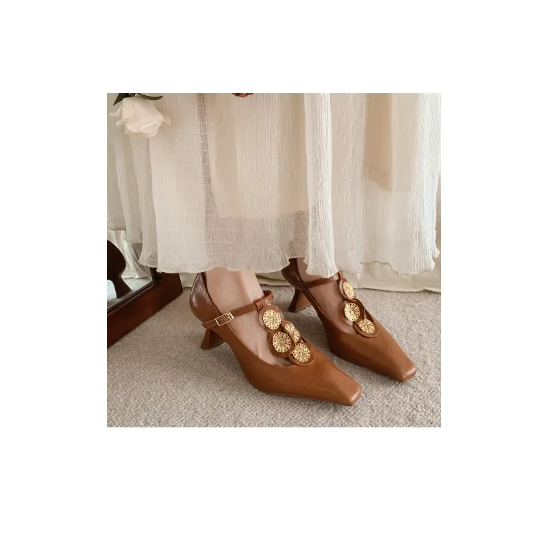 Naiyee Slim Heel High Heels 6cm Women's-16