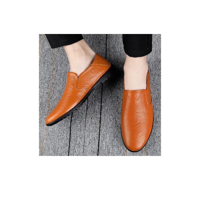 Bull charm Dress Shoes Men Low Top Black/Dark Brown/Red Brown-15