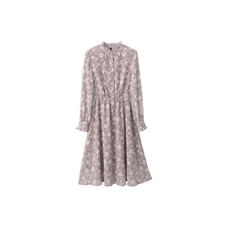 VIMLY Long Sleeved Dresses Women's-1