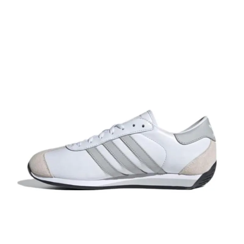 Adidas Originals Country 2 Anti Slip Wear Resistant Low Top Casual Shoes Women's White-0